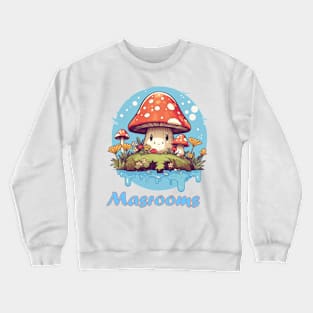 Porcini mushrooms Crewneck Sweatshirt